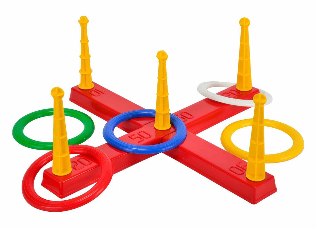 Simba Toys 107408799 Gioco del lancio degli anelli a croce Immagine del prodotto 