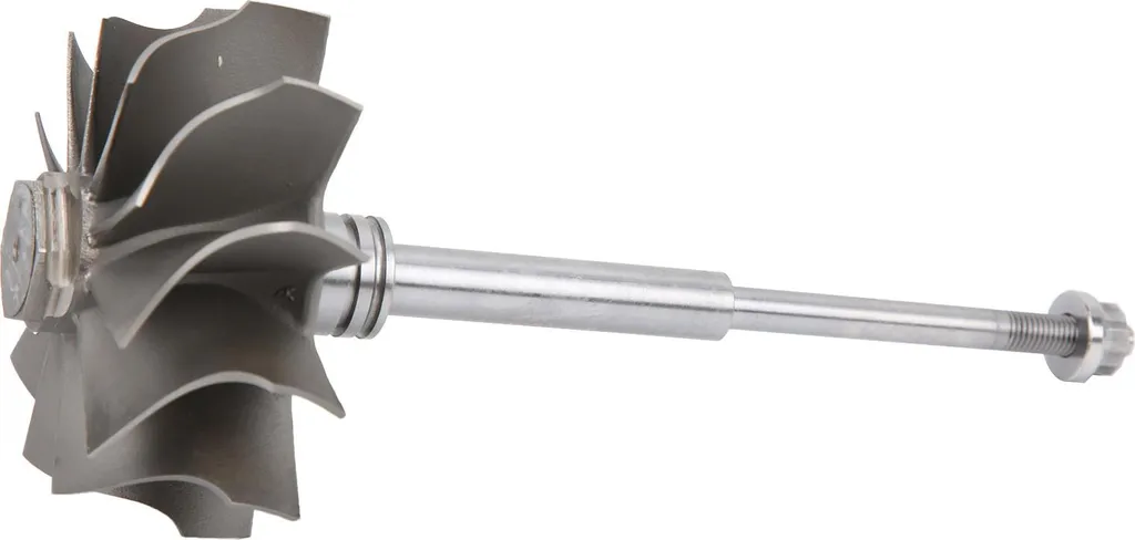 Ruota turbina compressore 11 lame metallo H1C WH1C Adatto per Garrett TO4 T04