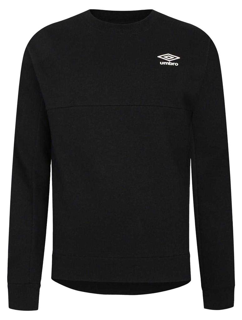 Umbro - "Pro" Pullover für Herren, Fleece, Regulär GT18046 (XXL) (Schwarz)