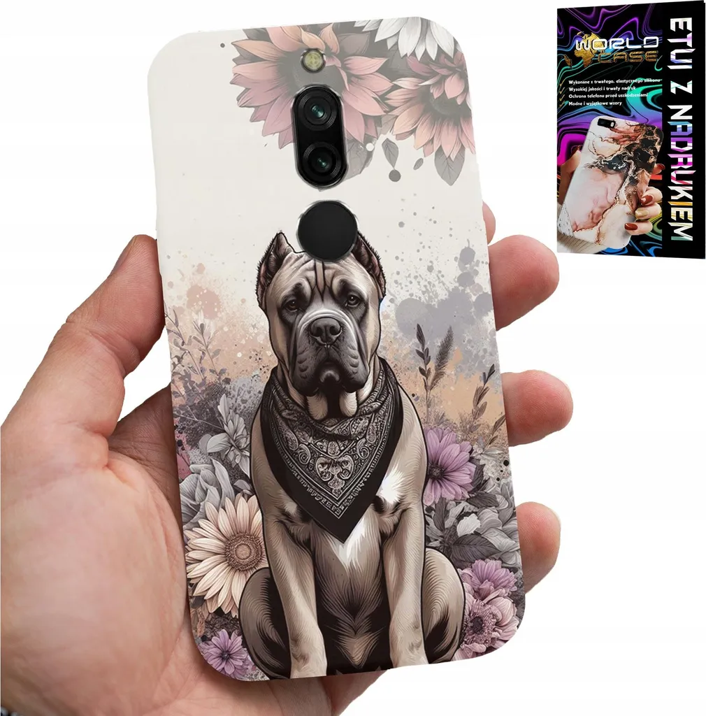 Regalo Xiaomi Redmi 8: Cover Cani con Foil - Un'Idea Unica e Brillante