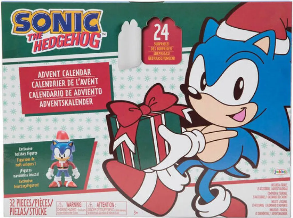 Figurine Sonic Calendrier de l'Avent Premium Jakks Edition Limitée 24