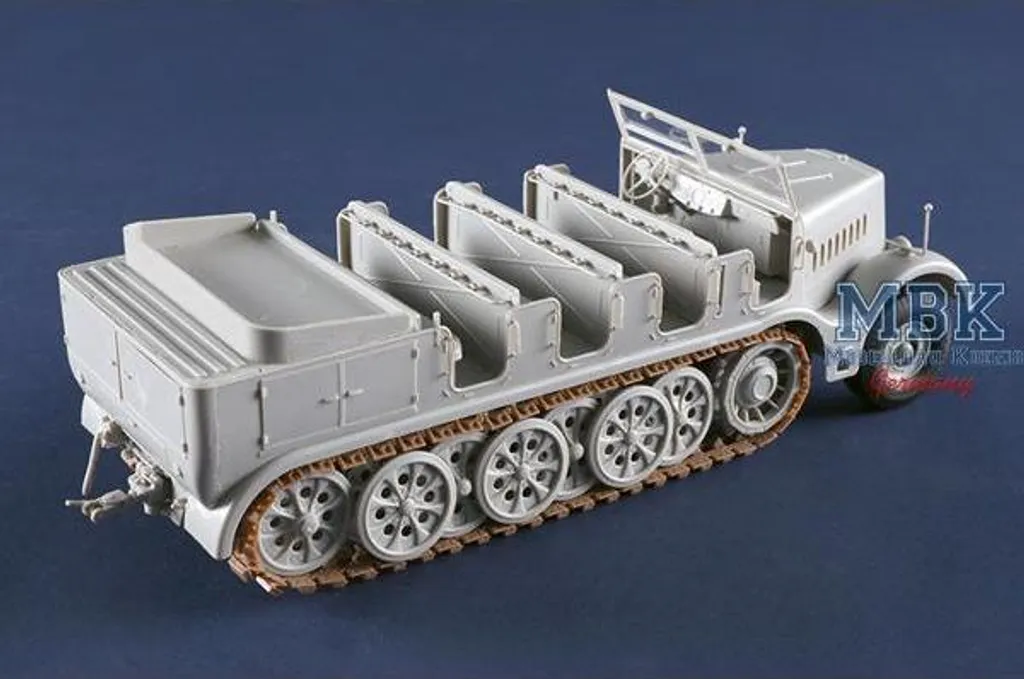 Semi-Chenillé Sd.Kfz.9 Version Artillerie 18t Détails Haute Précision - 7