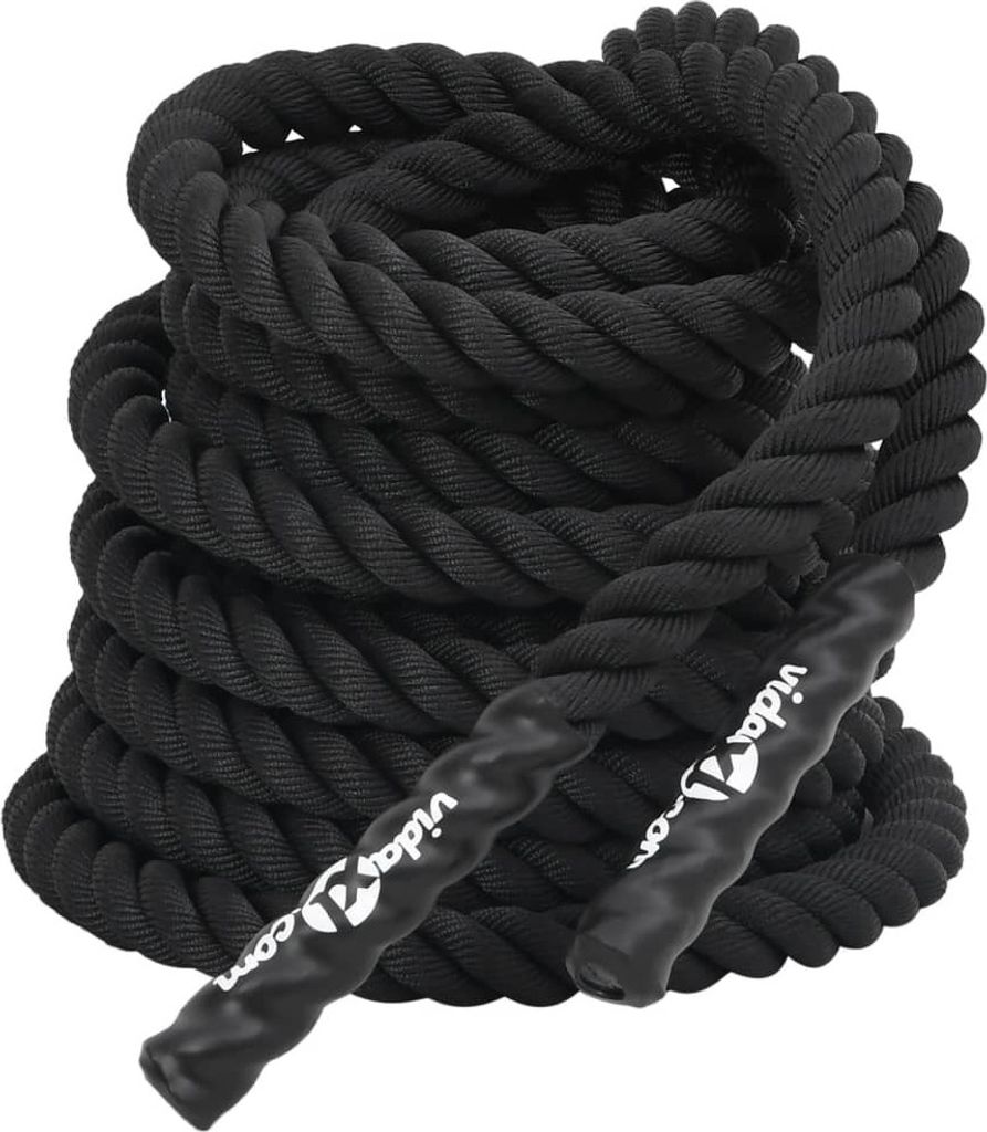 Corda da battaglia nera 15 m 11 kg poliestere Immagine del prodotto 