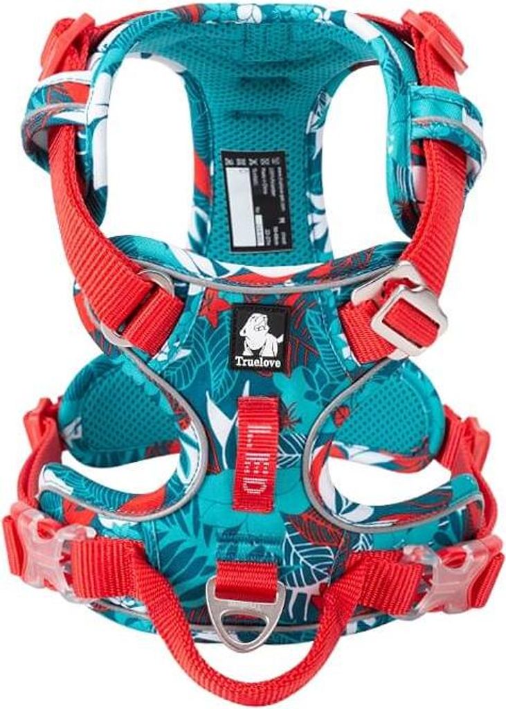 REFLEKTIERENDES Geschirr für große Hunde STRONG Truelove XL