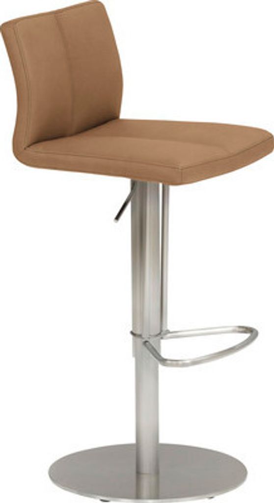 Barstuhl Mayer Sitzmöbel 1242 42 x 46 x 79 cm Edelstahl braun