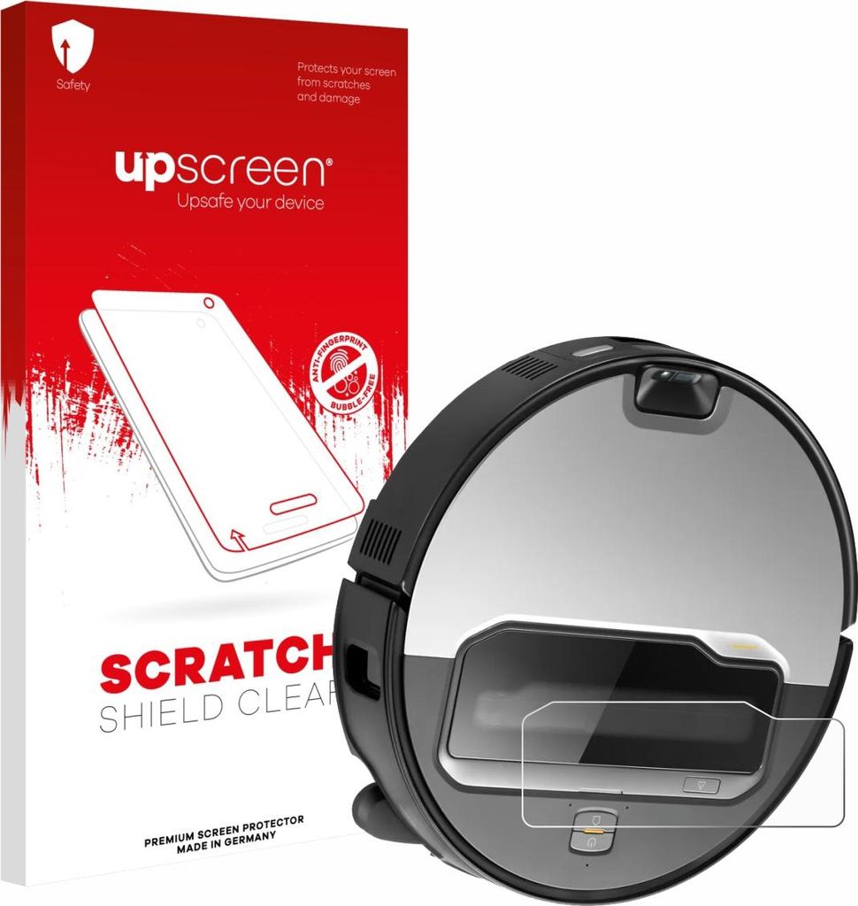 upscreen Schutzfolie für Roborock Saros Z70 Displayschutz Displayschutzfolie Folie Klar Transparent