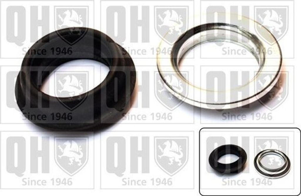 QUINTON HAZELL EMA2173 Reparatursatz Federbeinstützlager passend für PEUGEOT 205 II (20A/C) 205 I Cabriolet (741B, 20D) 309 II (3C, 3A) 205 I (74...