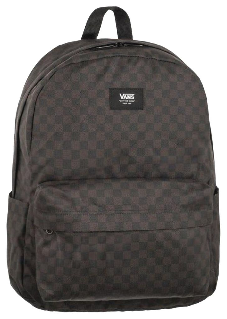 Vans - Rucksack "Old Skool", Kariert, 22 L PP3080 (Einheitsgröße) (Braun/Schwarz/Grau)