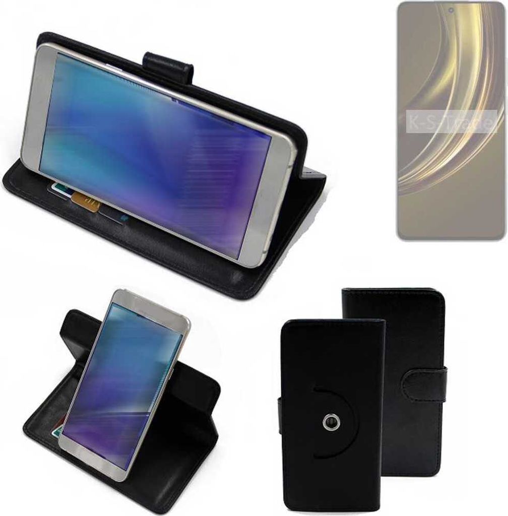 K-S-Trade Case Schutzhülle Handyhülle kompatibel mit Realme P1 Speed 5G Flipcase Smartphone Cover Handy Schutz Tasche Klapphülle Walletcase