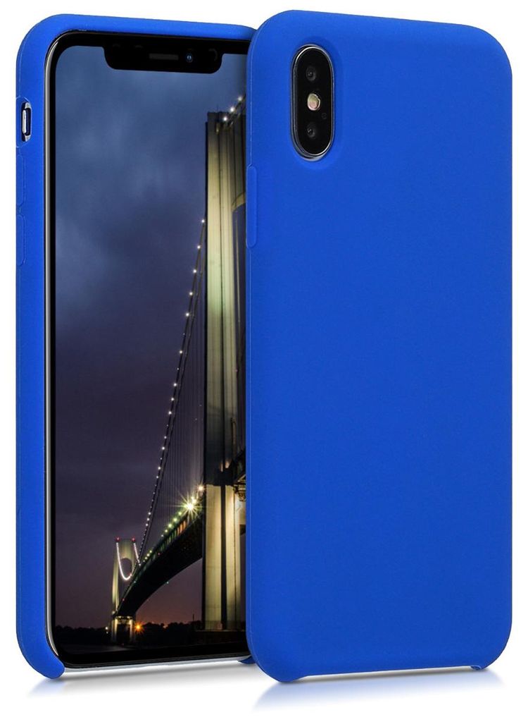 kwmobile Handyhülle für Apple iPhone X Hülle - Case Silikon Produktbild 