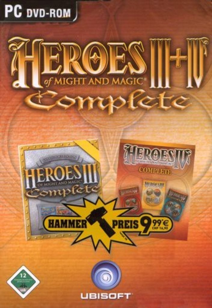 Heroes of Might & Magic 3 Complete + H.o.M&M. 4
