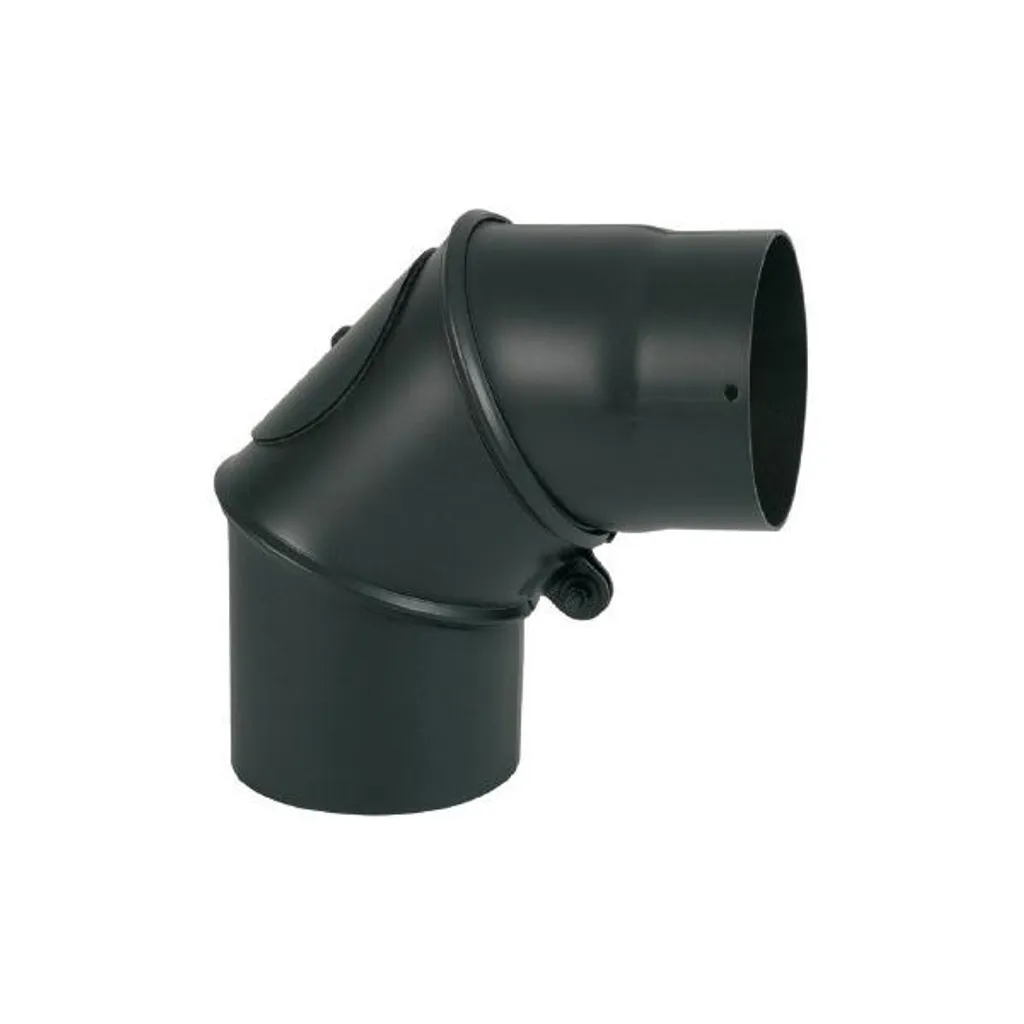 Arco 150 mm Girevole 3 Settori Nero Opaco - Alta Temperatura