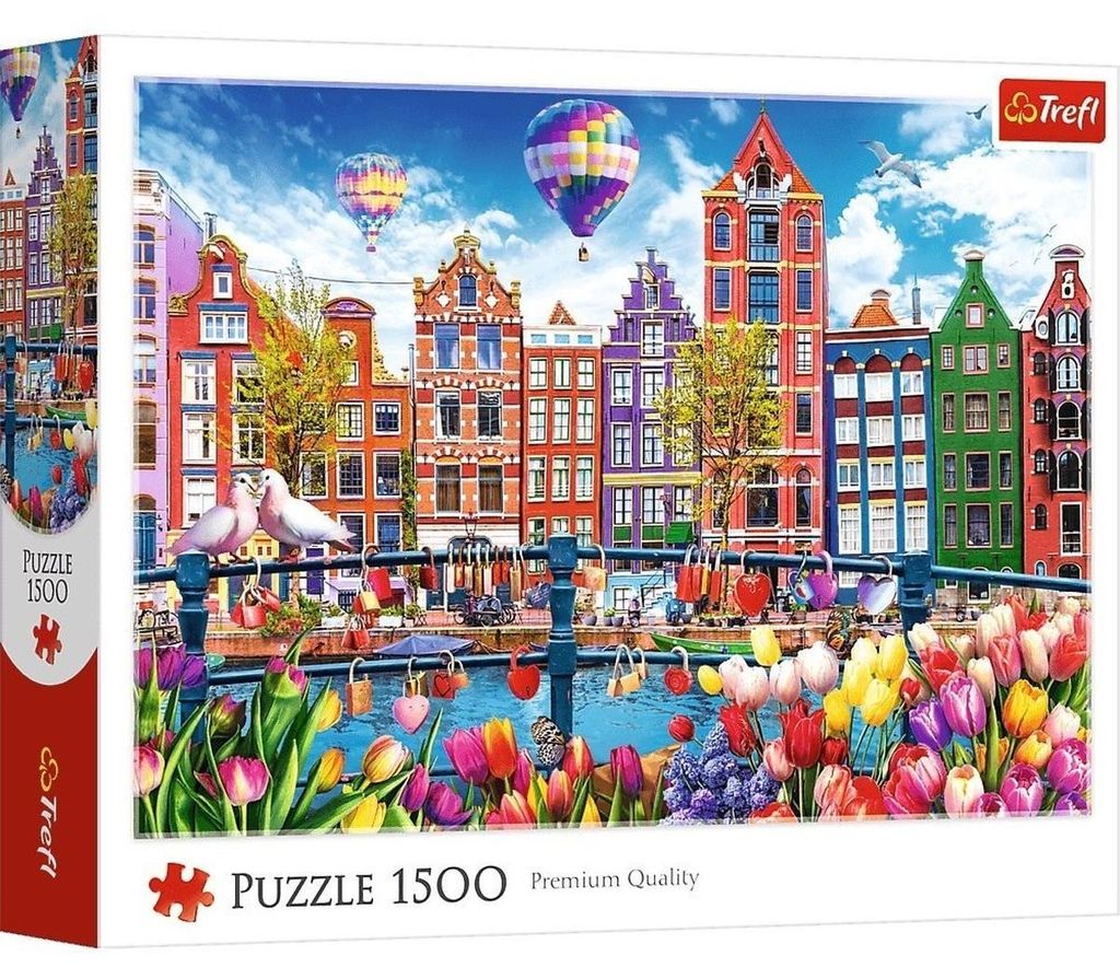 Trefl 26221, 1500 piezas, ciudad Imagen del producto 