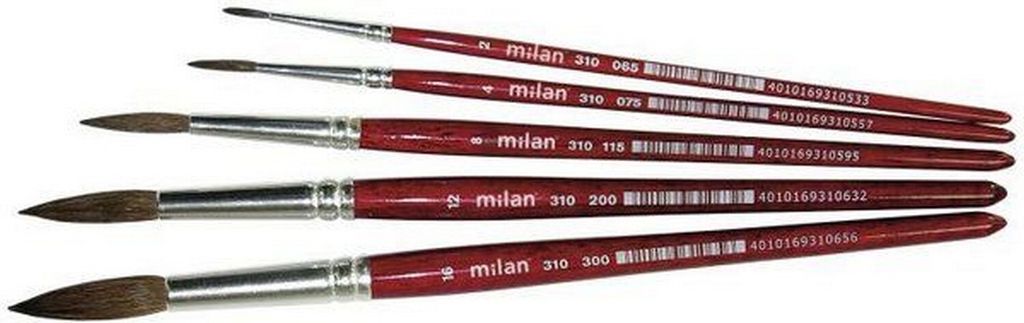 Milan Haarpinsel Größe 7 Produktbild 