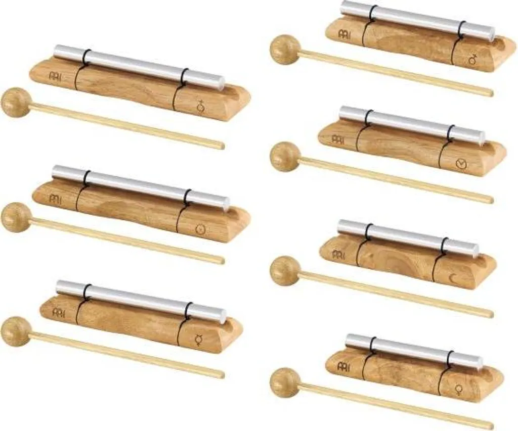 Carillons MEINL Sonic Energy EC-SET-CHA-7 en Aluminium et Frêne