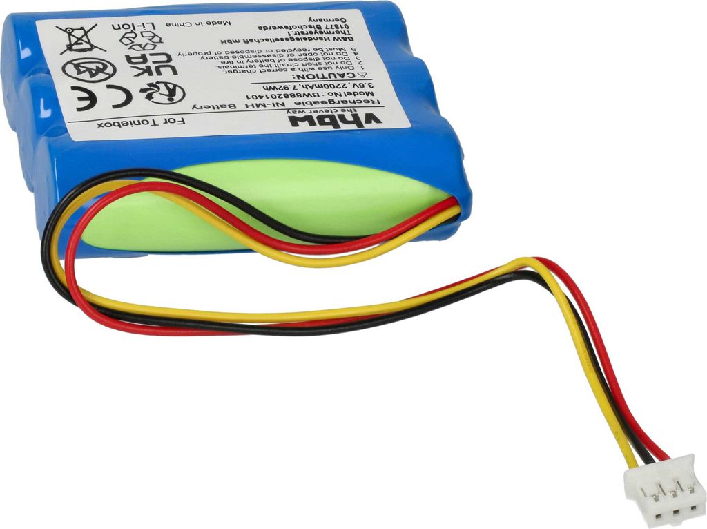 vhbw Akku kompatibel mit tonies Toniebox Hörspielbox (2200 Produktbild 9