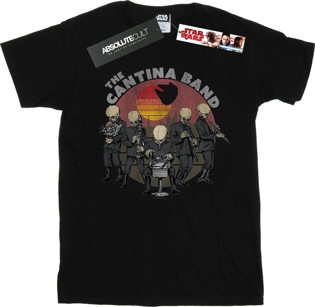 Star Wars - "Cantina Band" T-Shirt für Herren BI46373 (XL) (Schwarz)