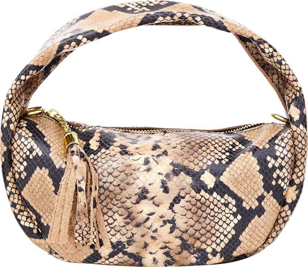 FELIPA damen schultertaschen - khaki melange