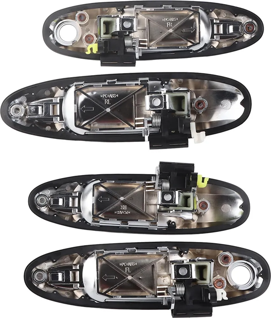 Poignée de porte extérieure chromée 69220-60061 pour Land Cruiser 98-07