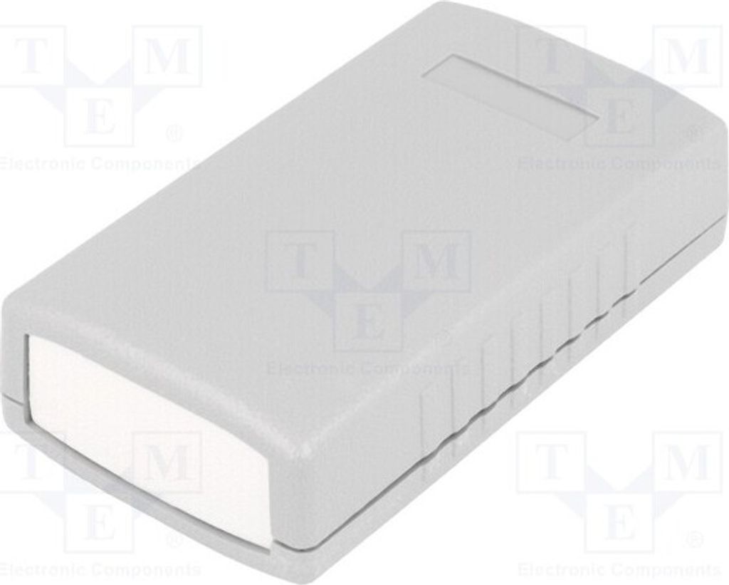 1x Gehäuse: mit Platten Y: 90mm dunkelgrau Z: 24mm X: 50mm IP54 G403 Gehäuse mit