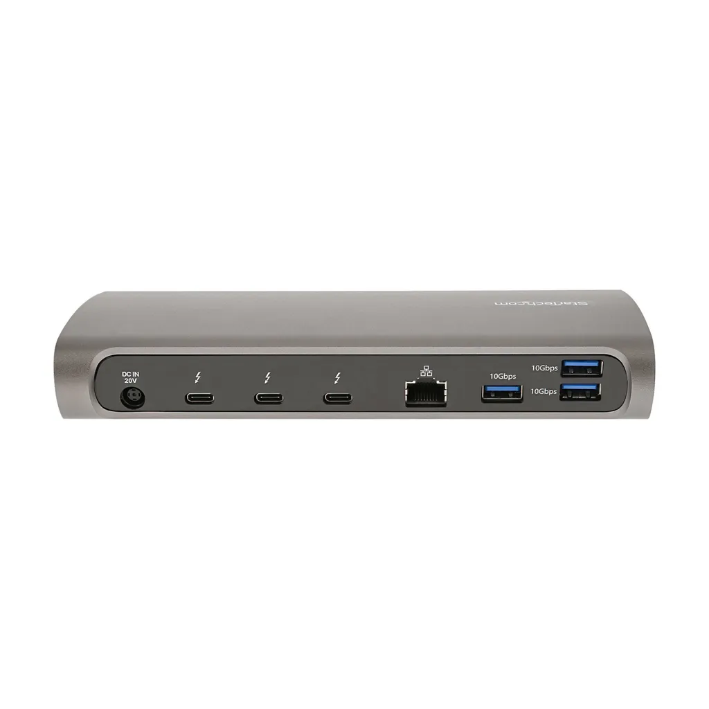 Station Thunderbolt 4 8K - Alimentation 96W - Lecteur SD et Ethernet GbE - 4