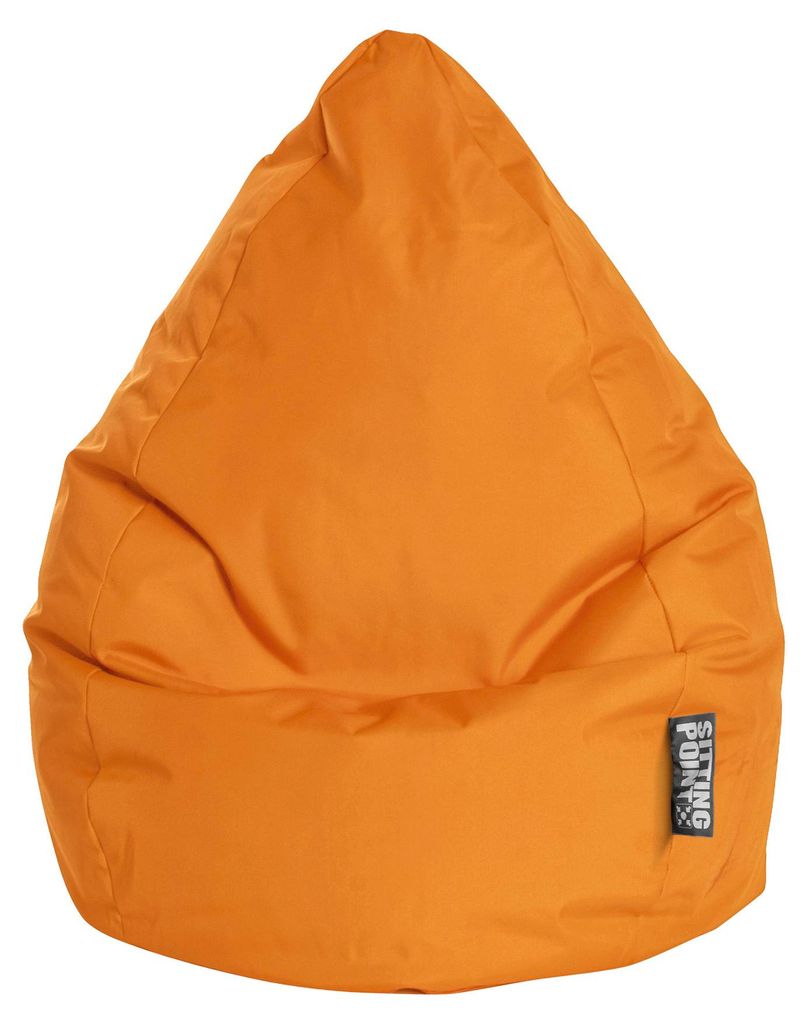 Sitting Point BeanBag Brava XL 70 x 110 cm, Orange 70x110cm