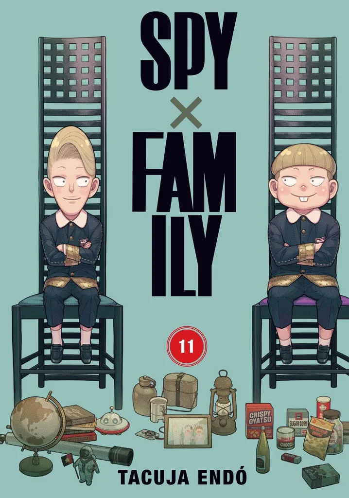 Sweat CREW Spy x Family 11 : Le Pull Manga qui ne se Déforme Pas