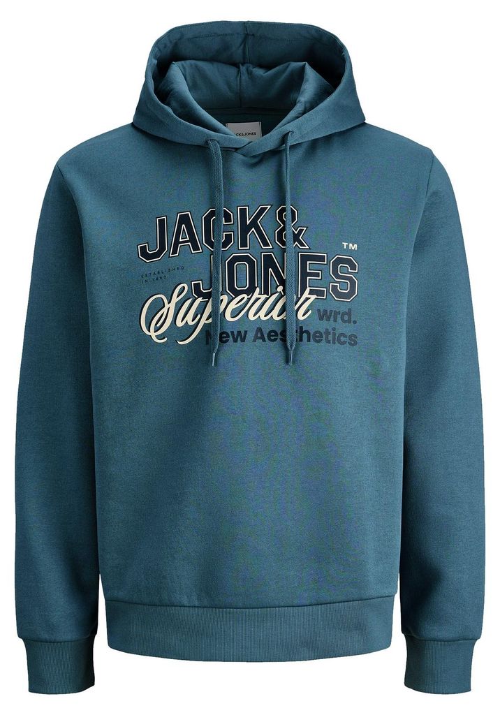 JACK & JONES Pánská mikina s kapucí JJELOGO Sweat Hood Obrázek produktu 