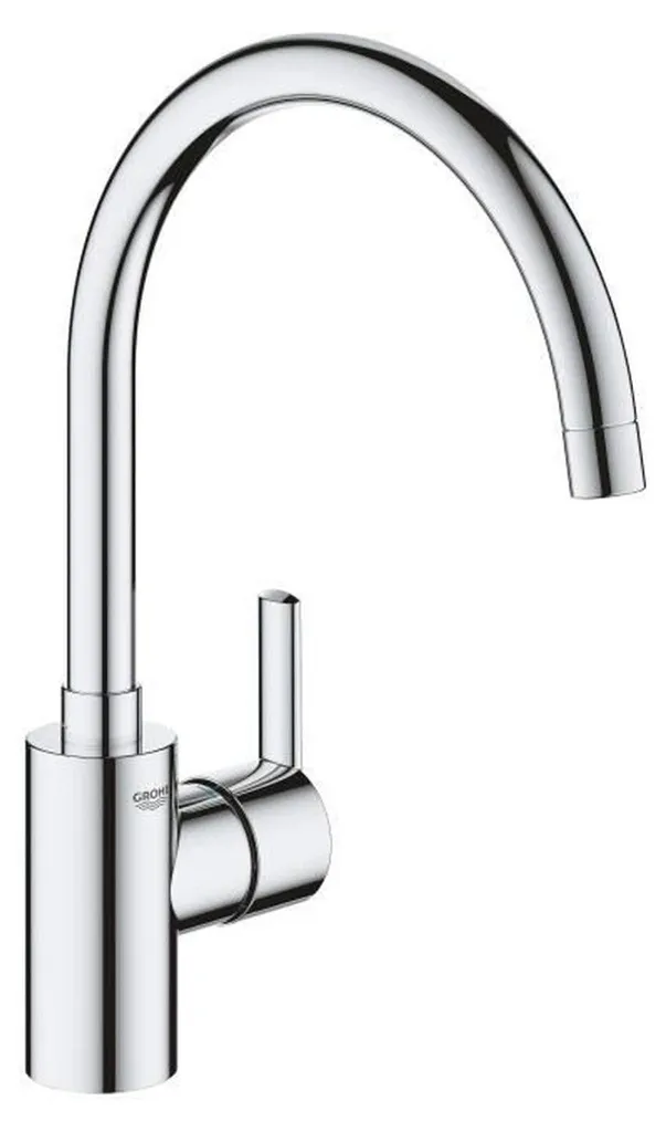 Robinet de cuisine mitigeur évier Grohe Feel chrome brillant mono-trou