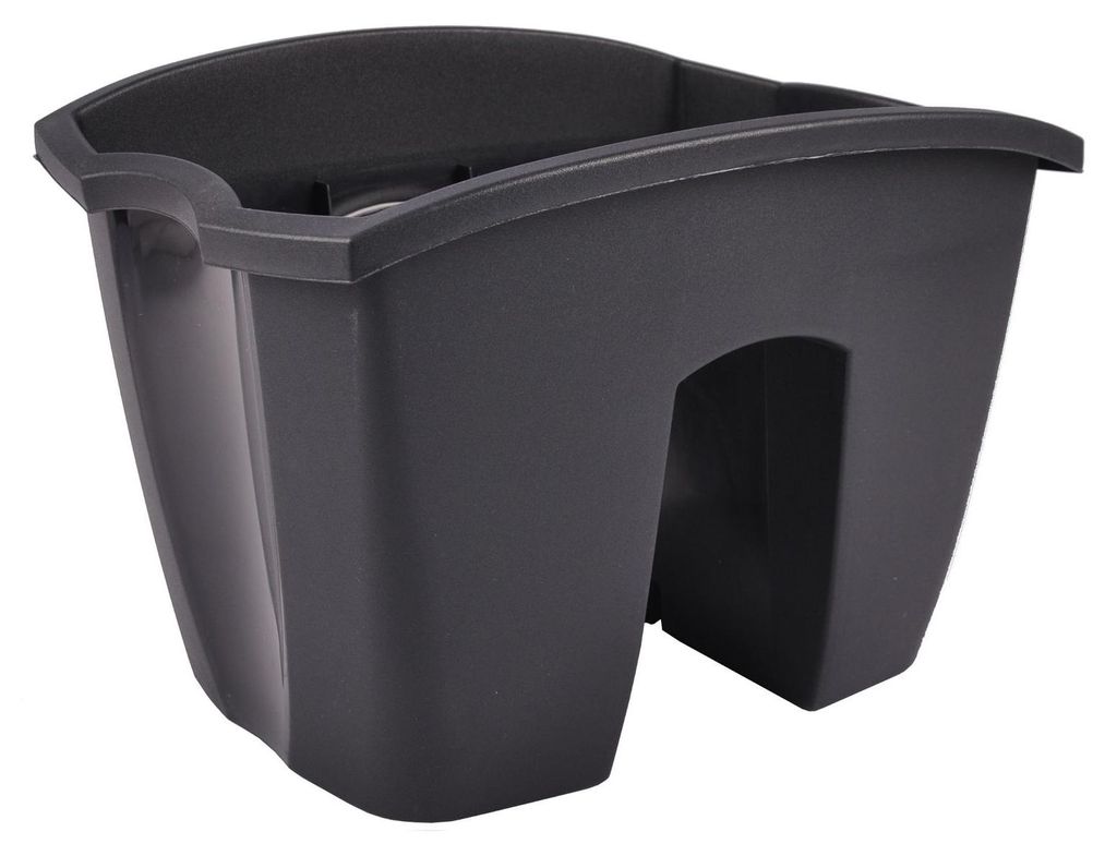 Truhlík na zábradlí CROWN 24,2 cm - barva: antracit Image du produit 