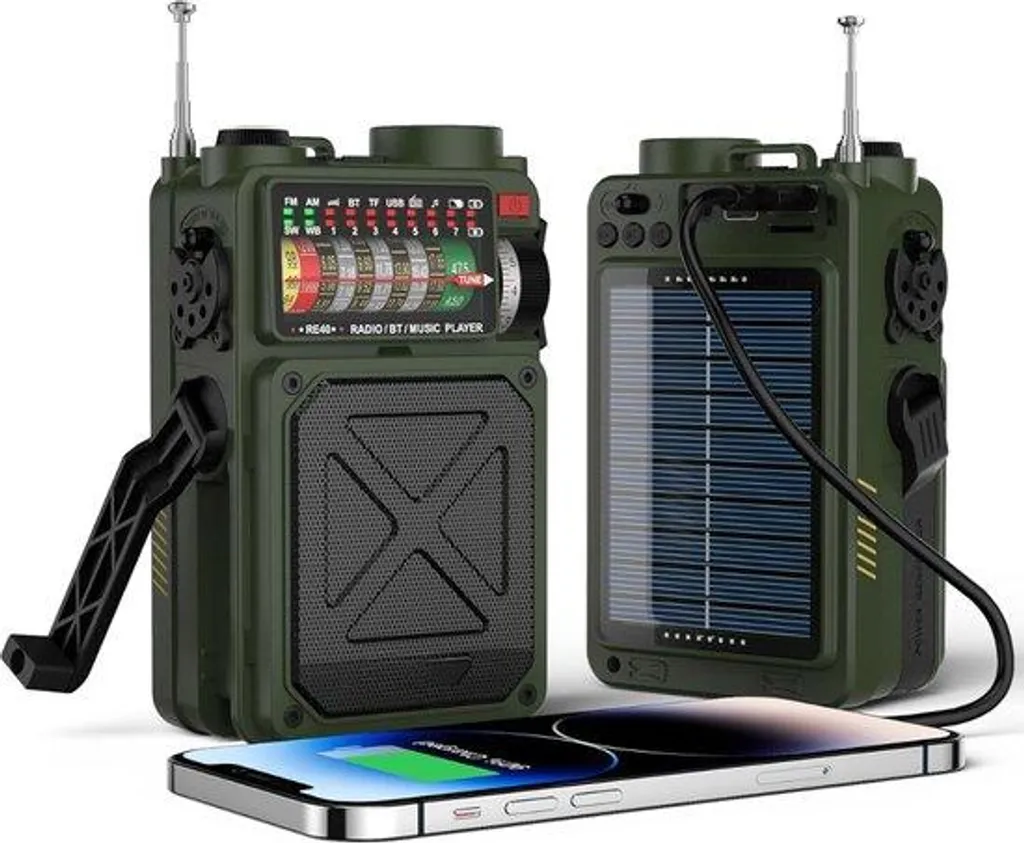 Radio de secours pour kit de survie - Indispensable panne d'électricité