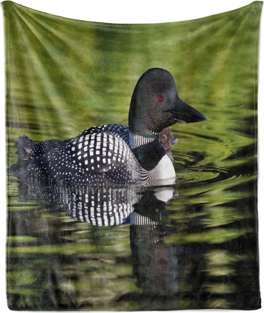 Plaid Pile Flanella Abakuhaus Seetaucher 175x230 cm Outdoor Design