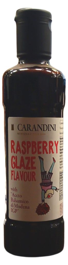 Crème balsamique aux framboises, glaçage, 250 ml, Carandini Image du produit 
