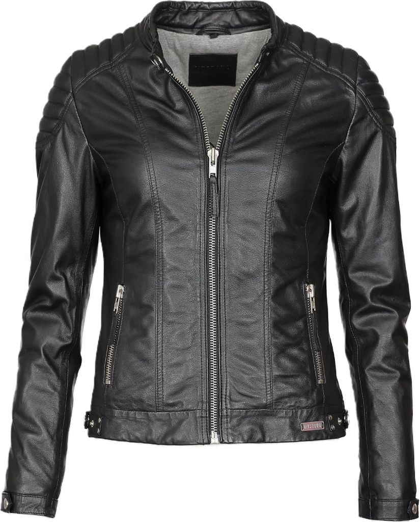 Mustang Lederjacke 31020257 Damen black XL