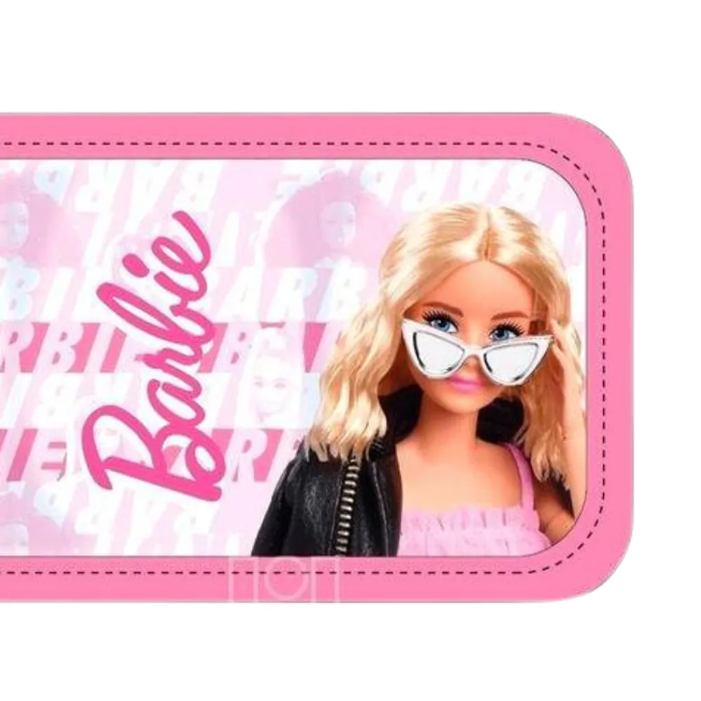 Portefeuille Rose Barbie Velcro Anti-Perte - Solution de Rangement Sûre