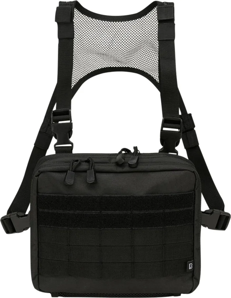 Sacoche Tactique de Poitrine pour Randonnée et Airsoft - Brandit BD8096