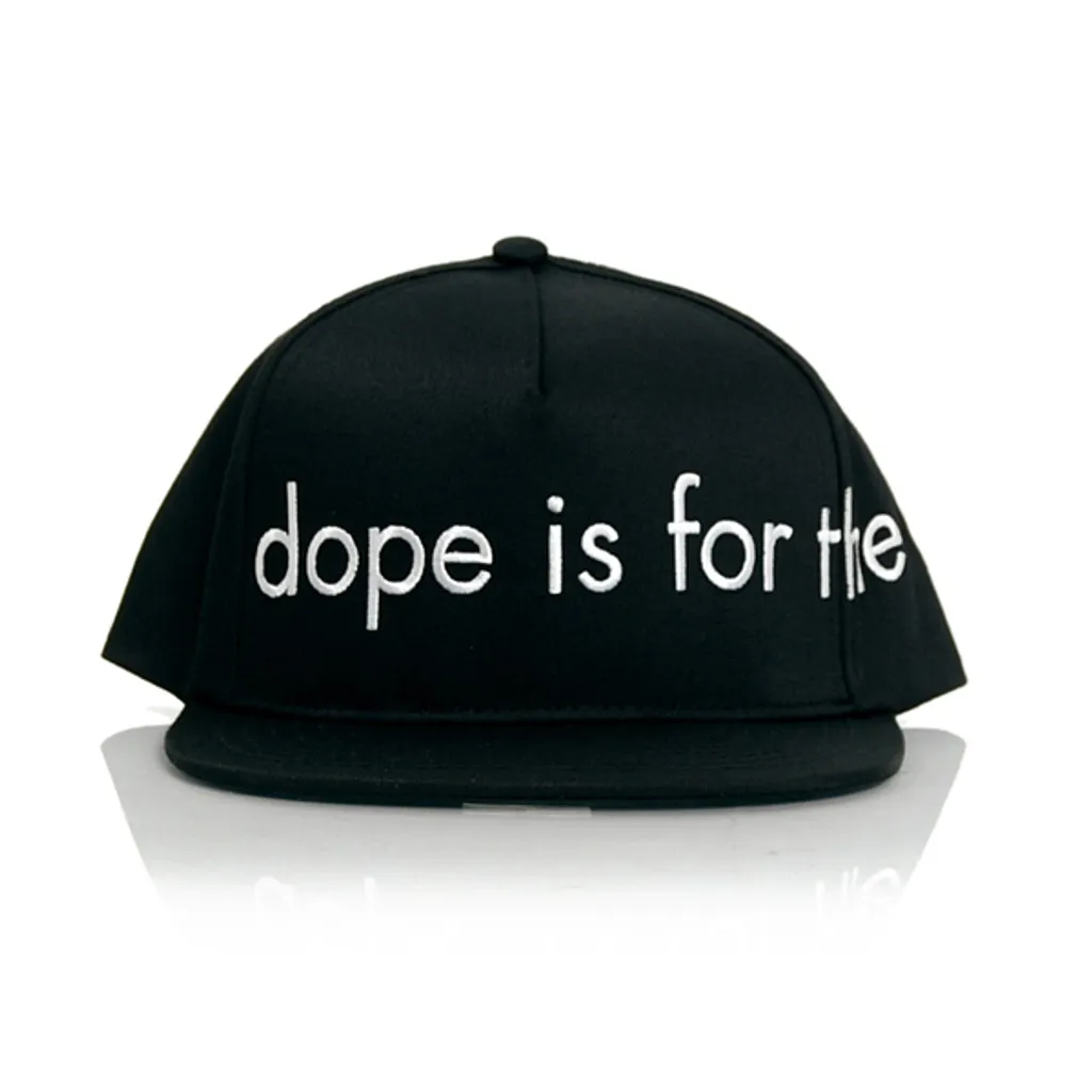 Dope For the Kids Snapback Nero UNI - Qualità Garantita Dope Snow