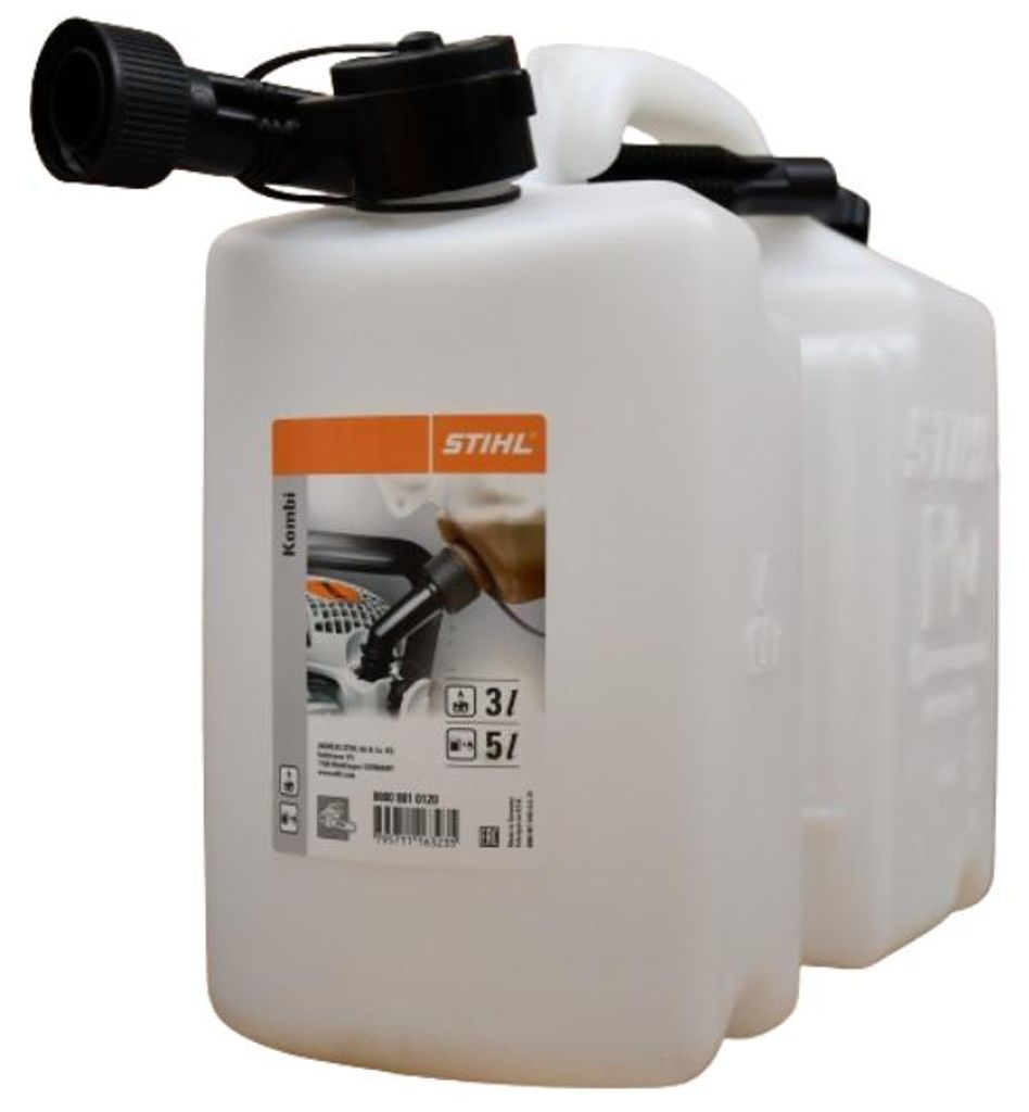 Stihl 8810120 Kombi-Kanister für 5L Kraftstoff und 3L Öl, Produktbild 