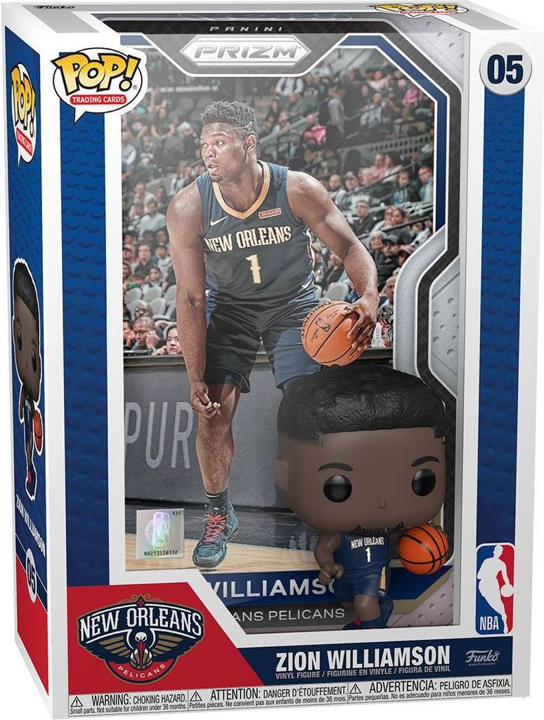 NBA New Orleans - Zion Williamson 05 - Funko Trading Cards