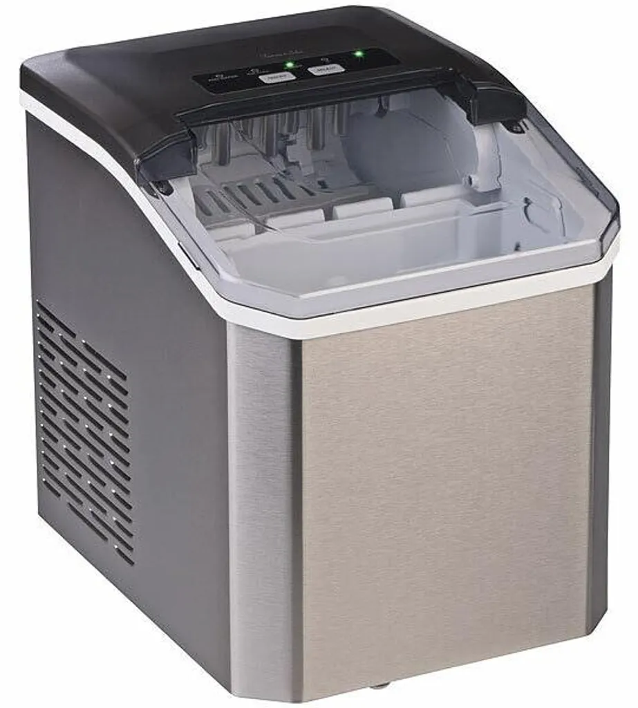 Fabrique à glaçons inox compacte EWM-100 pour une glace fraîche 12 kg/j