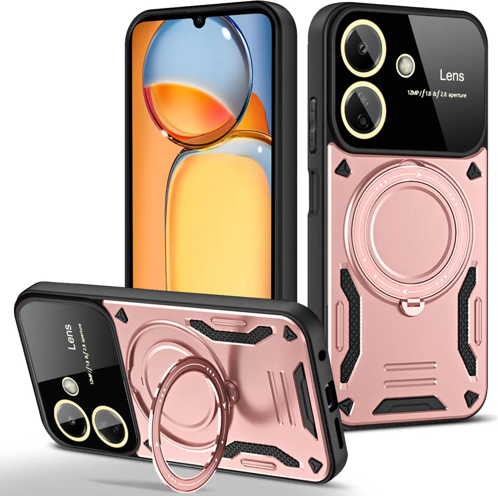 Custodia Xiaomi Poco C65 / Redmi 13C Oro Rosa: Protezione e Stile
