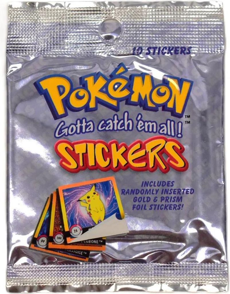 Pokémon TCG - Pokémon Serie 1 - Adesivi 1999 Immagine del prodotto 