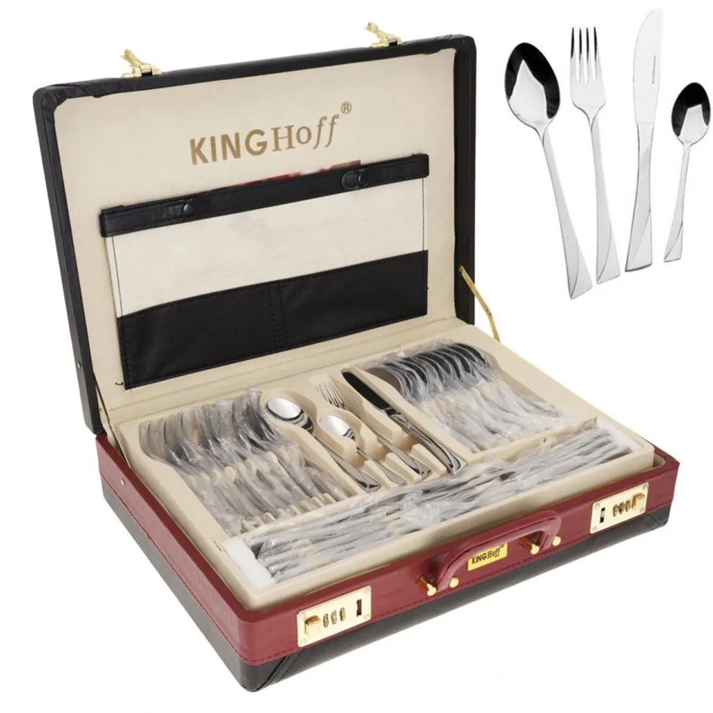Kinghoff posate 72 pezzi lucido 8109 - 2