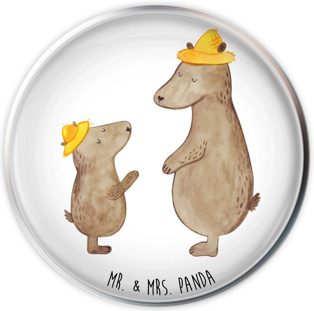 Mr. & Mrs. Panda Waschbecken Stöpsel Bären mit Hut - Weiß - Produktbild 