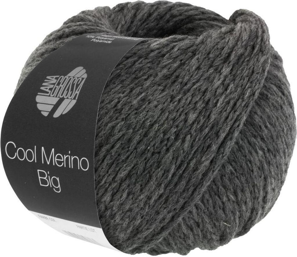 Lana Grossa - Cool Merino Big 0219 dunkelgrau Produktbild 