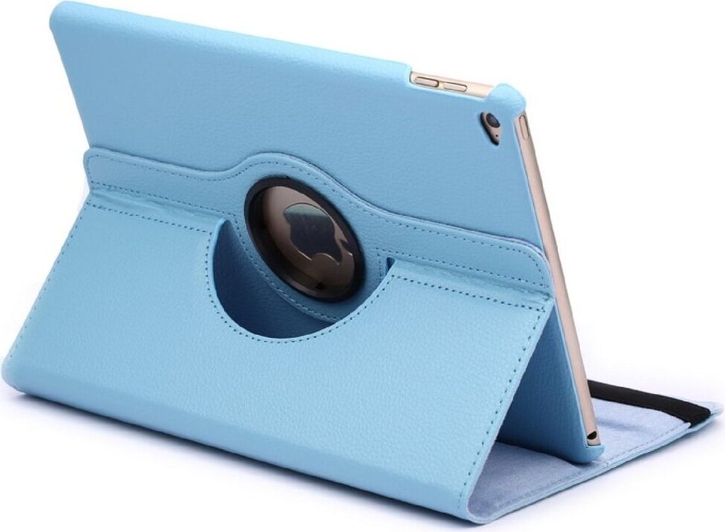 Schutzhülle für iPad 10.2 8 Gen. Tablet Hülle Schutz Tasche Case Cover Türkis 360 Grad drehbar Rotation Bumper