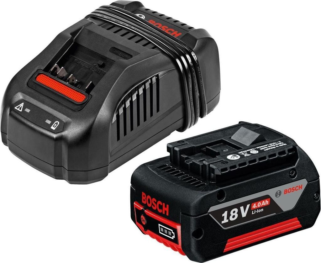 Bosch Akku-Starter-Set GBA 18 Volt / 1x 4,0 Ah + Schnellladegerät GAL 1880 CV