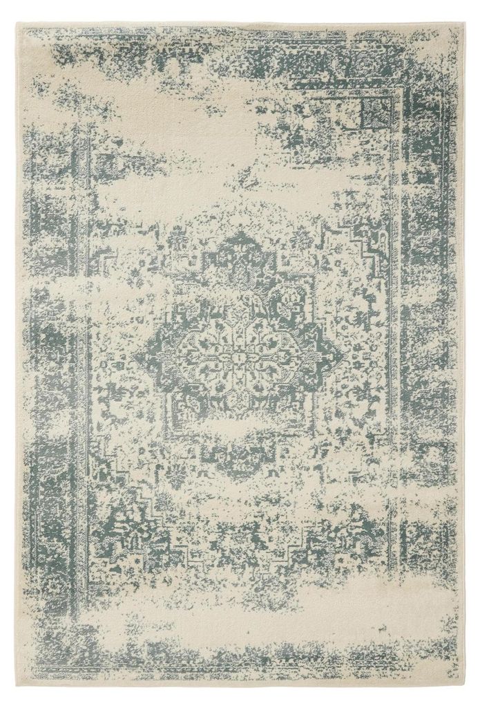 benuta Dywan vintage do salonu Suki Kremowy/miętowy 160x230 Zdjęcie produktu 