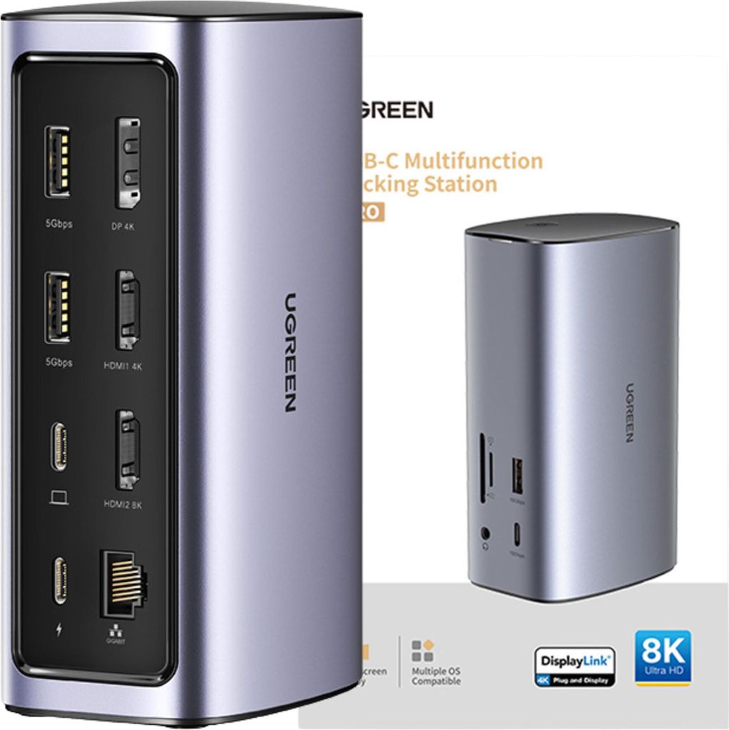 Ugreen Revodok Pro 90325 Usb-C Multifunctional Docking Image du produit 