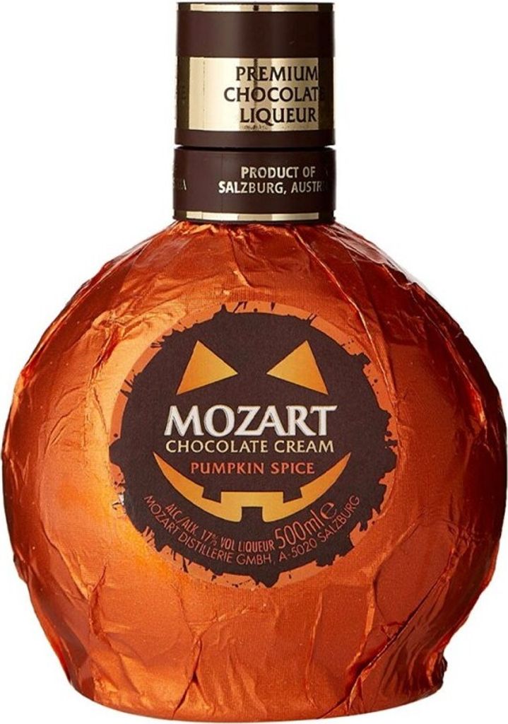 Mozart Chocolate Pumpkin Spice Sahnelikör 17% Vol. 0,5l Image du produit 